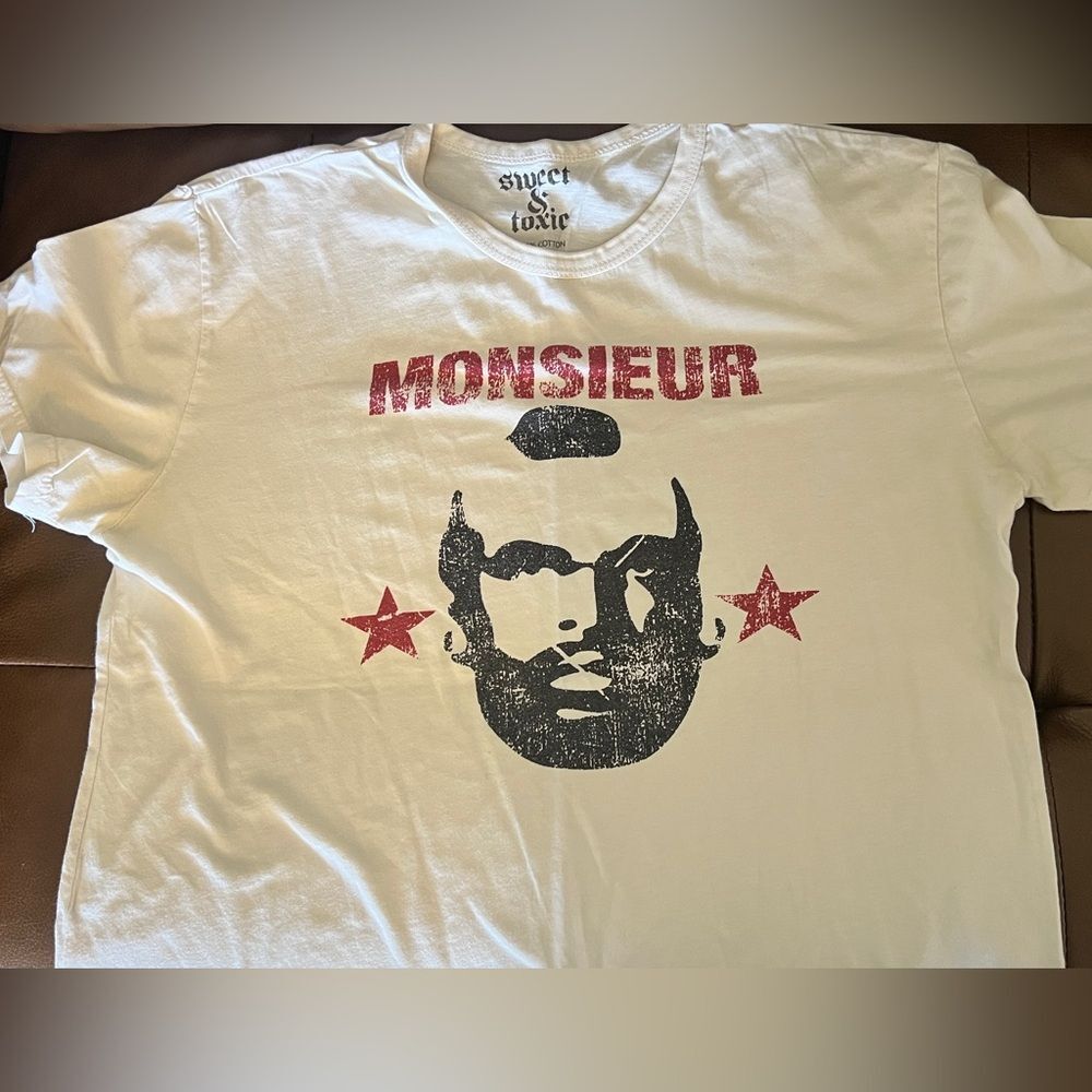Monsieur Sweet & Toxic Tee Men's Medium